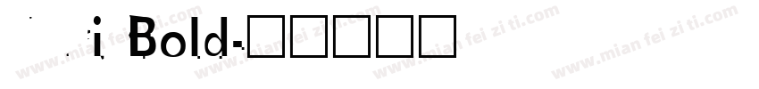Nuri Bold字体转换